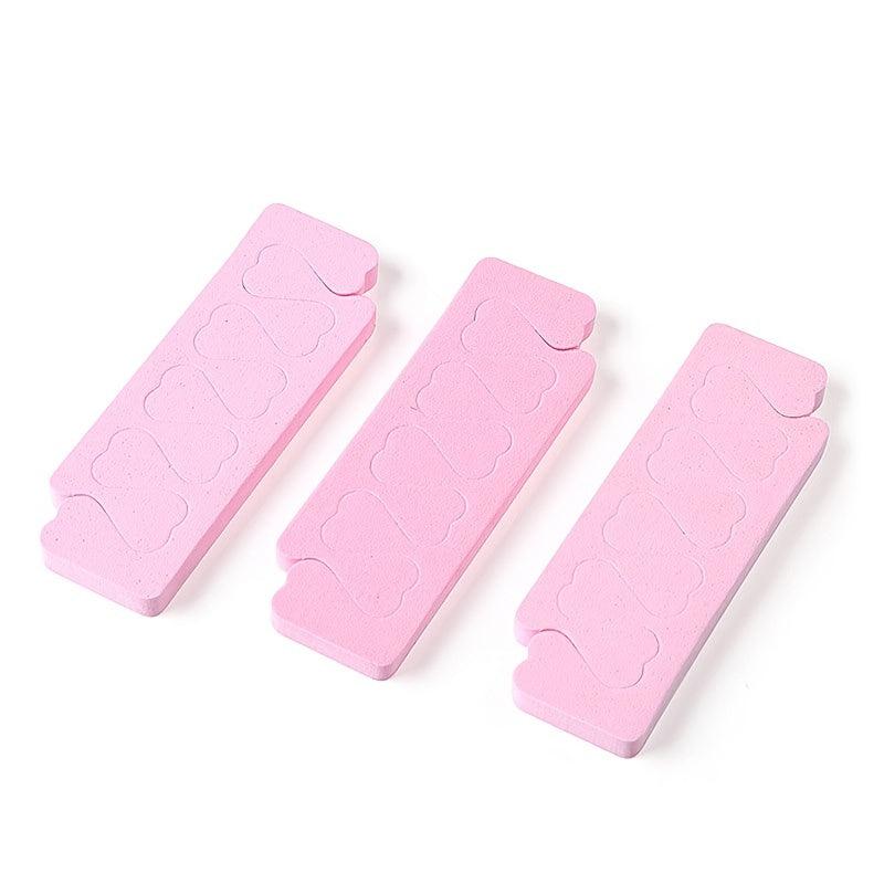 10 Pcs Soft Foam Toe Separator Finger Divider Manicure Accessory