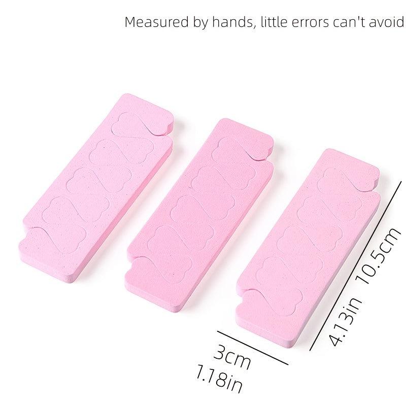 10 Pcs Soft Foam Toe Separator Finger Divider Manicure Accessory