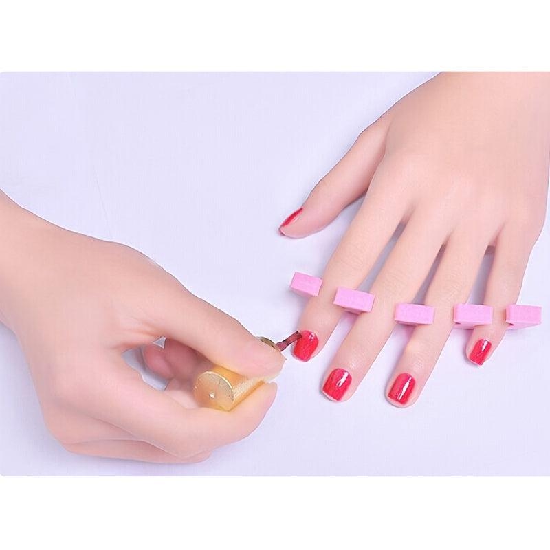 10 Pcs Soft Foam Toe Separator Finger Divider Manicure Accessory