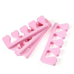 10 Pcs Soft Foam Toe Separator Finger Divider Manicure Accessory