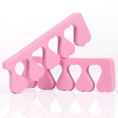 10 Pcs Soft Foam Toe Separator Finger Divider Manicure Accessory