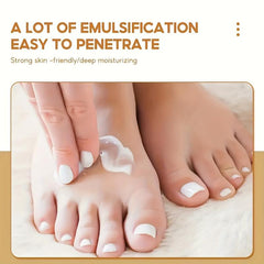 Eucalyptus Foot Cream - Softens Dry Rough Feet, Hydrates Hands & Elbows