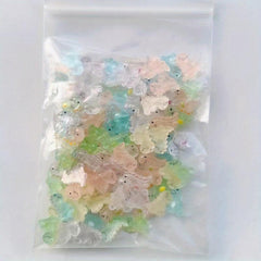 50pcs Dinosaur Nail Art Charms Resin Flatback Decoration