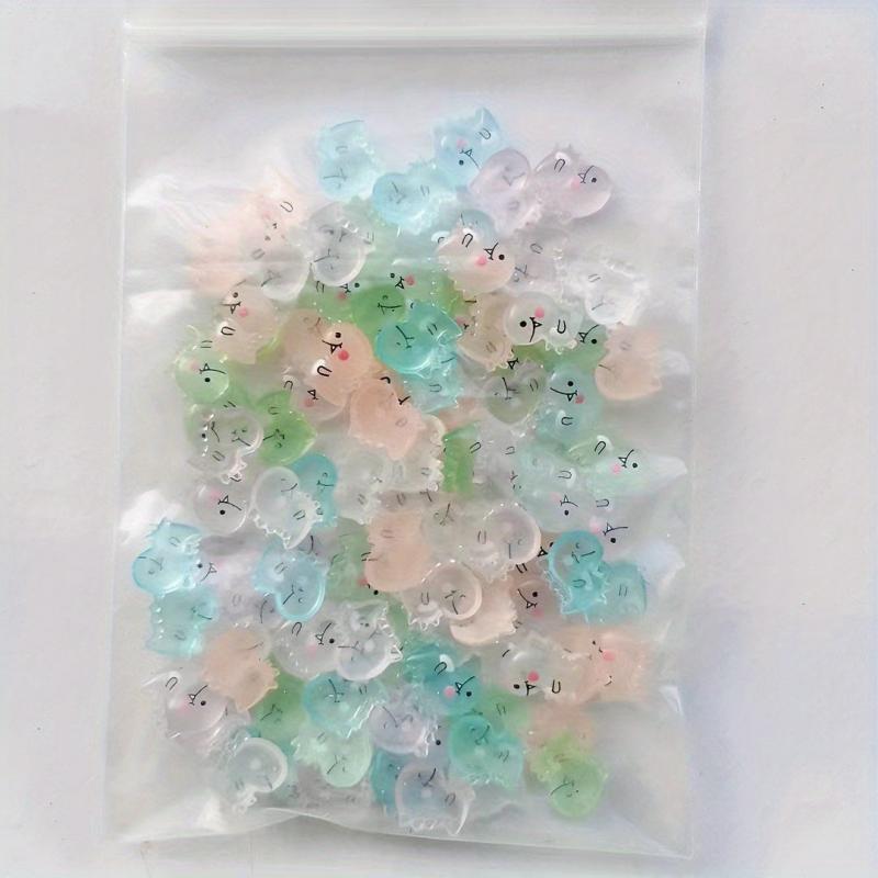 50pcs Dinosaur Nail Art Charms Resin Flatback Decoration