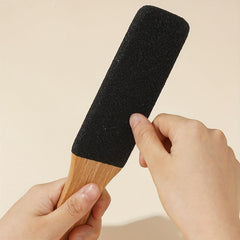 Wooden Handle Foot File Double Sided Dead Skin Remover Foot Care Tool