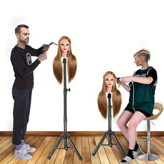 Wig Stand Tripod Mannequin Head Stand Adjustable Heavy Duty