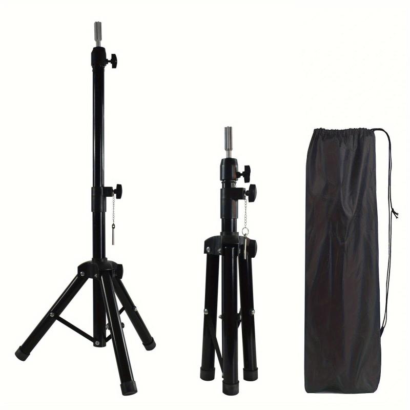 Wig Stand Tripod Mannequin Head Stand Adjustable Heavy Duty