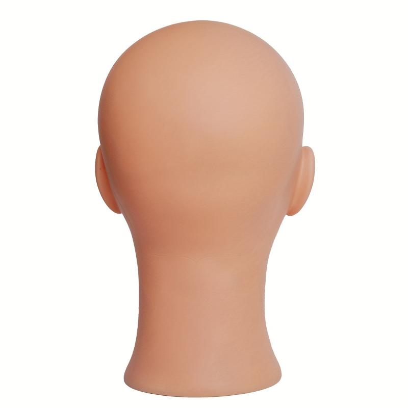 Bald Mannequin Head for Wig Making Hats Glasses Display