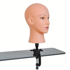 Bald Mannequin Head for Wig Making Hats Glasses Display
