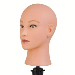 Bald Mannequin Head for Wig Making Hats Glasses Display