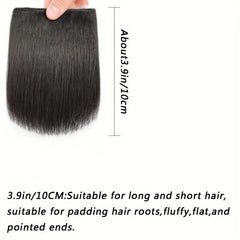 Invisible Natural Looking Hair Patch Straight Synthetic Hair Extension