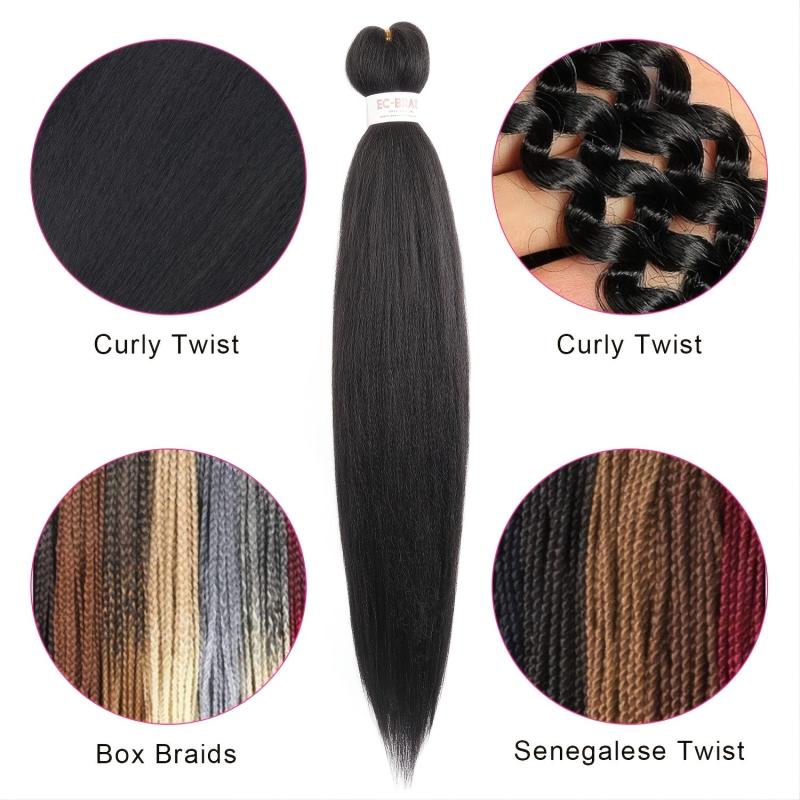 Pre Stretched Braiding Hair Long Braid 66 04 Cm 1 Packs Braiding Hair Extensions