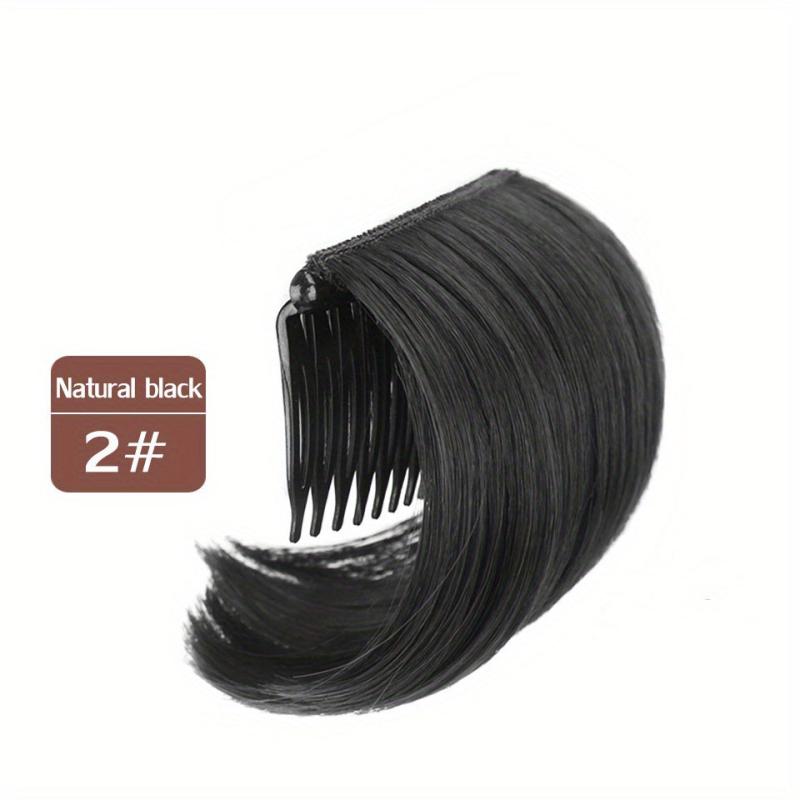 Short Fluffy Top Hair Pad Synthetic Hair Extensions For Women