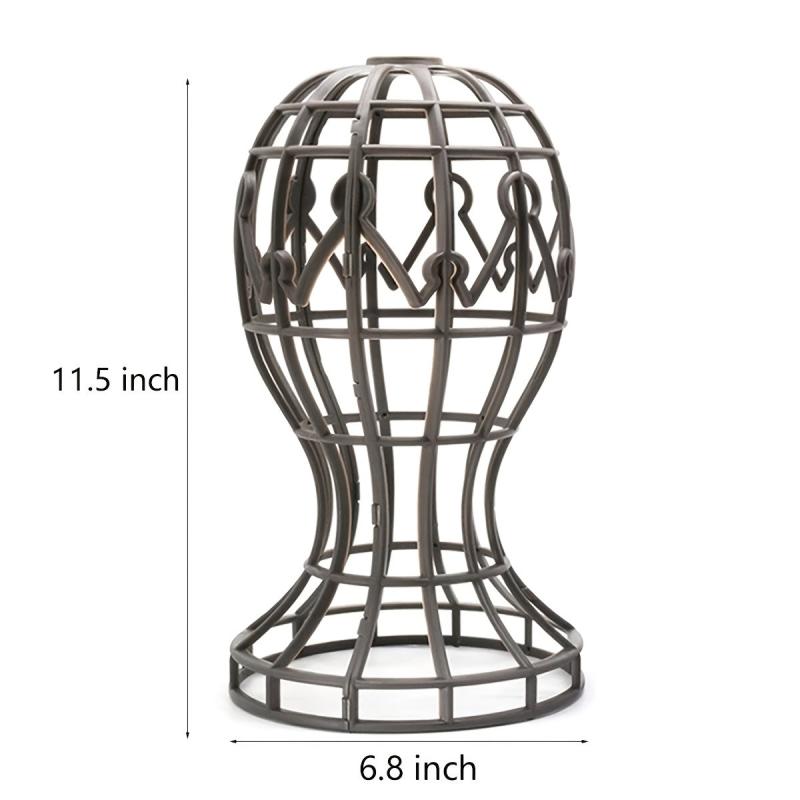 Foldable Display Wig Head Stands for Wigs Hats
