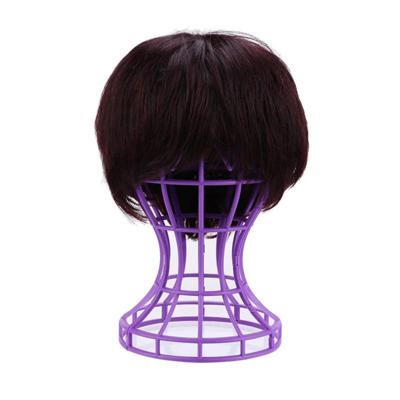 Foldable Display Wig Head Stands for Wigs Hats