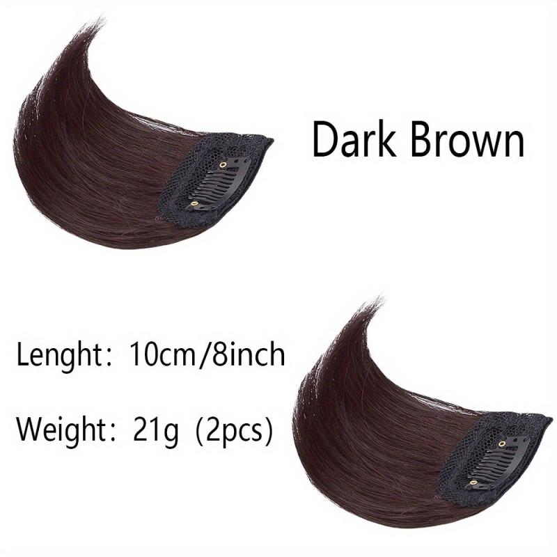2pcs Invisible Hair Topper Clips In Hair Extension for Women