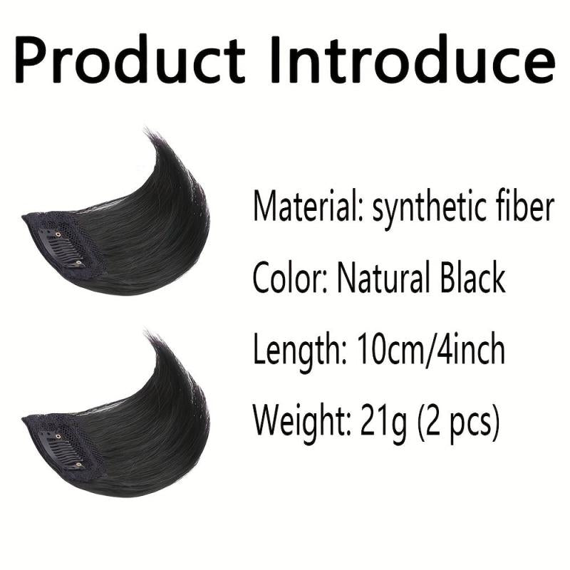 2pcs Invisible Hair Topper Clips In Hair Extension for Women