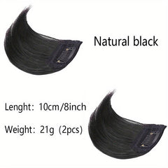 2pcs Invisible Hair Topper Clips In Hair Extension for Women