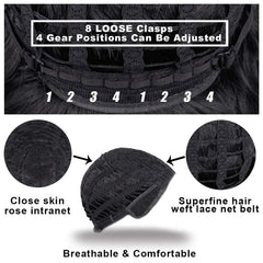 10 16 Cm Brown Mixed Blonde Wavy Hair Wigs Short Pixie Cut Synthetic Fiber