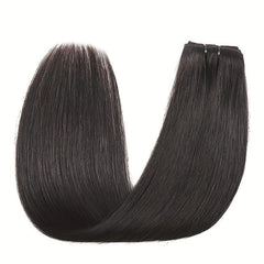 8pcs Straight Clip In Human Hair Extensions Natural Double Wefts 20-32-66-04cm
