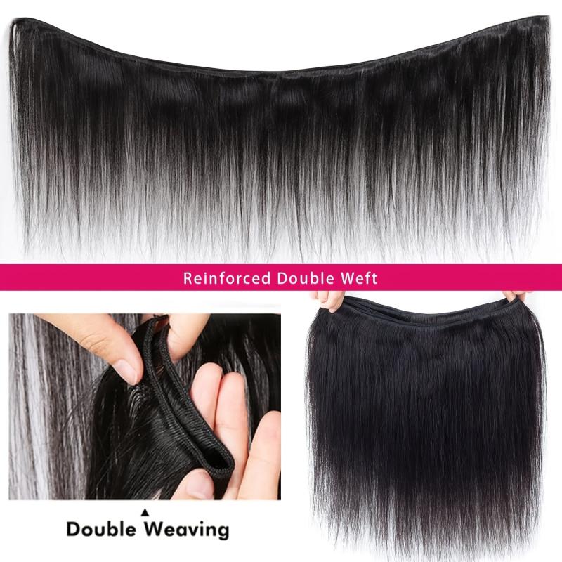 Brazilian Virgin Straight Hair Bundles 25-50cm 100% Unprocessed Human Hair