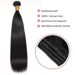 Brazilian Virgin Straight Hair Bundles 25-50cm 100% Unprocessed Human Hair