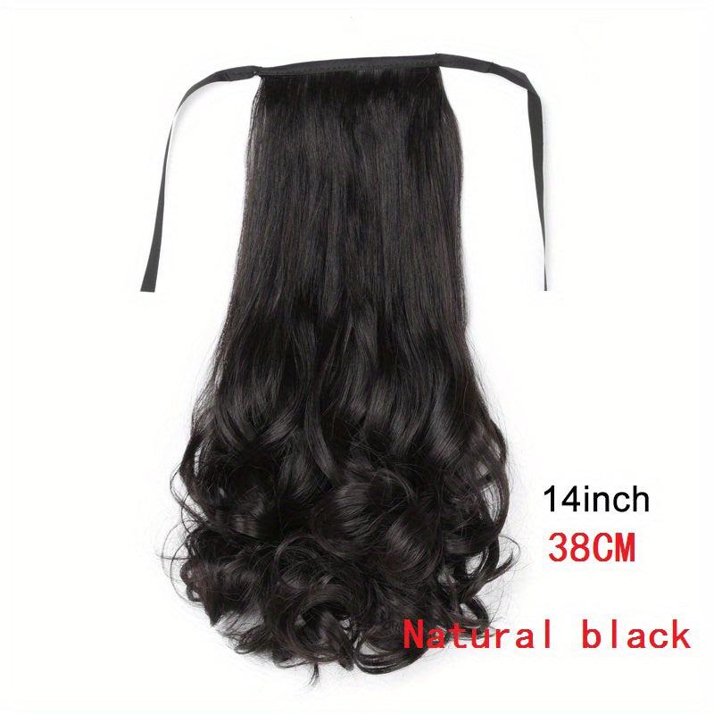 Long Curly Ponytail Extensions Drawstring Hair Accessories for Women
