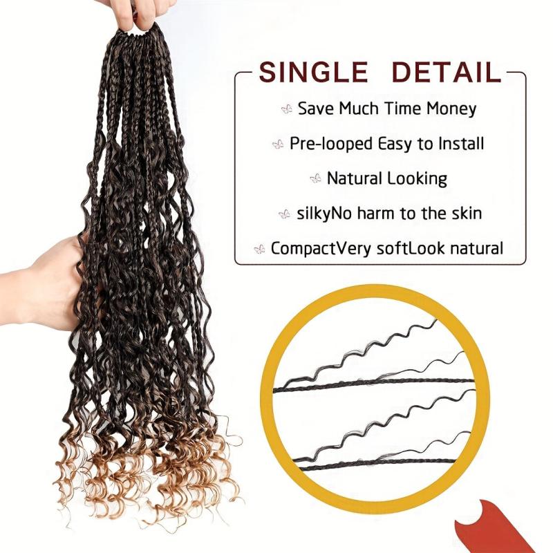 35 56 Cm Goddess Box Braids Crochet Hair Extension