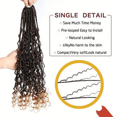 35 56 Cm Goddess Box Braids Crochet Hair Extension