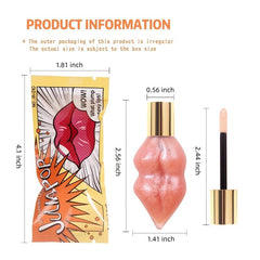 Ginger Mint Hydrating Lip Gloss Lip Plumper Liquid Lipstick