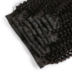 Brazilian Deep Wave Clip In Hair Extensions