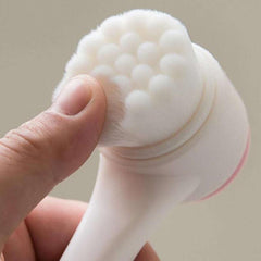 Double Side Facial Cleanser Brush