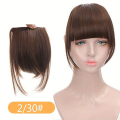 Synthetic Bangs Hair Clip Extensions Natural Fringe Bangs Clip In Front