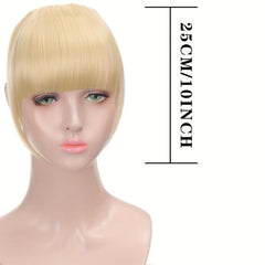 Synthetic Bangs Hair Clip Extensions Natural Fringe Bangs Clip In Front
