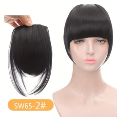 Synthetic Bangs Hair Clip Extensions Natural Fringe Bangs Clip In Front