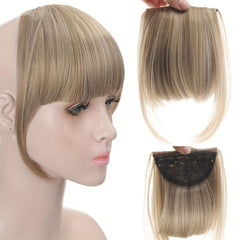 Synthetic Bangs Hair Clip Extensions Natural Fringe Bangs Clip In Front