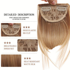 Synthetic Bangs Hair Clip Extensions Natural Fringe Bangs Clip In Front