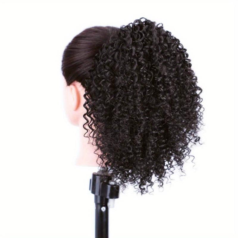 Afro Drawstring Ponytail Extensions 20 32 Cm Kinky Curly Ponytail Extensions