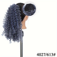 Curly Drawstring Ponytail for Women Synthetic Hair
