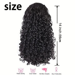 Curly Drawstring Ponytail for Women Synthetic Hair