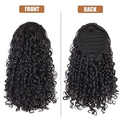 Curly Drawstring Ponytail for Women Synthetic Hair