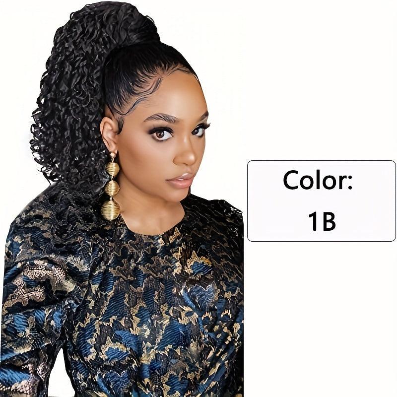 Curly Drawstring Ponytail for Women Synthetic Hair