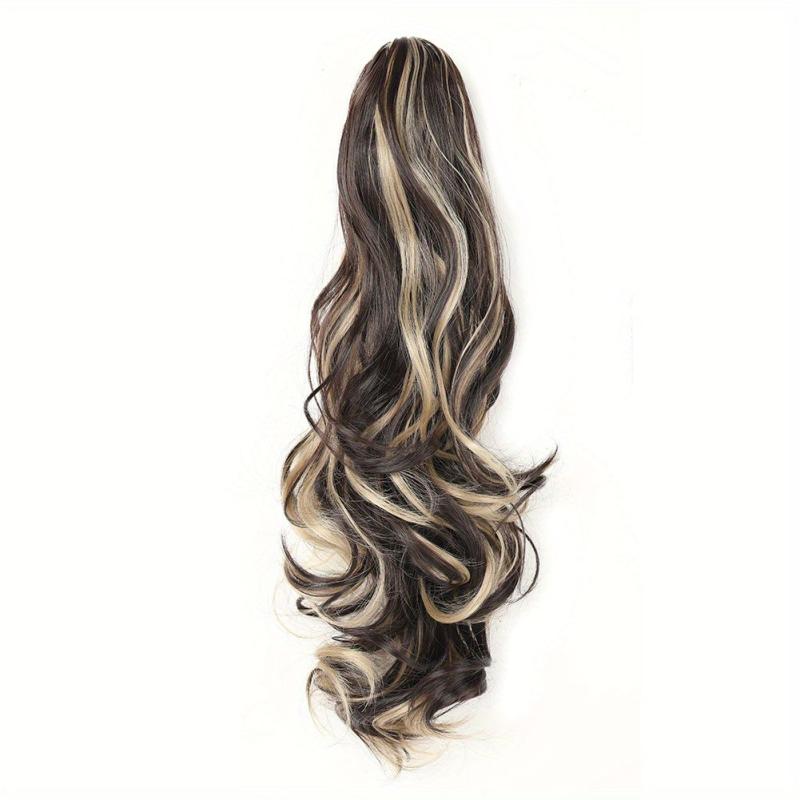 Curly Wavy Ponytail Extension Claw Clip Women Long Hair 45 & 60