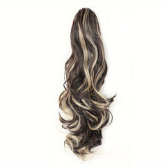 Curly Wavy Ponytail Extension Claw Clip Women Long Hair 45 & 60