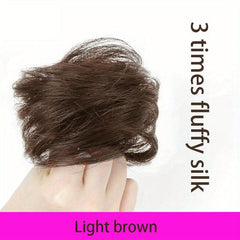 Elastic Synthetic Updo Bun Hairpiece Hair Extensions Donut Chignon