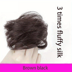 Elastic Synthetic Updo Bun Hairpiece Hair Extensions Donut Chignon
