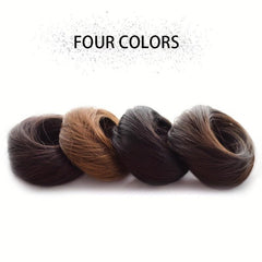 Elastic Synthetic Updo Bun Hairpiece Hair Extensions Donut Chignon