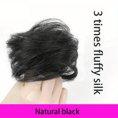 Elastic Synthetic Updo Bun Hairpiece Hair Extensions Donut Chignon