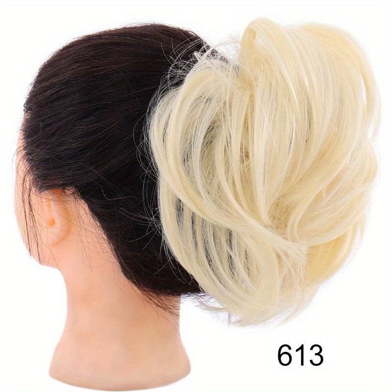 Messy Bun Hair Piece Short Ponytail Bun Extensions Hair Accessories