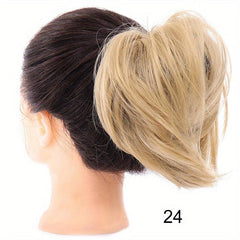 Messy Bun Hair Piece Short Ponytail Bun Extensions Hair Accessories